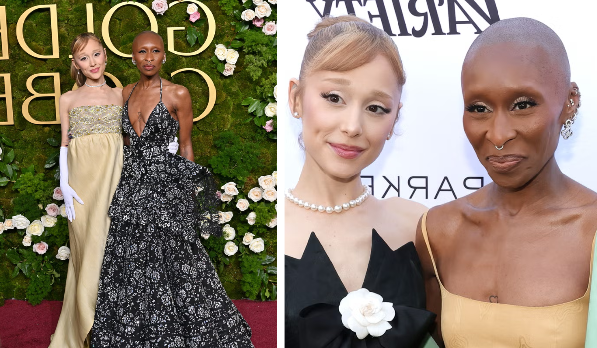 Ariana Grande and Cynthia Erivo